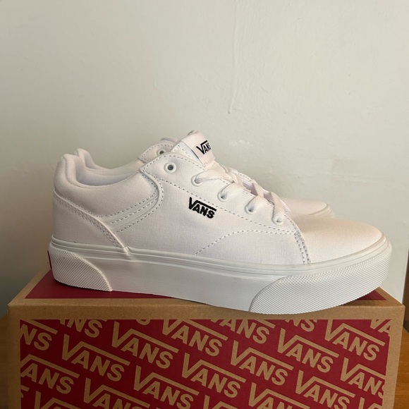 Vans Other - Vans White Sneakers size 5 youth size 6 1/2 women’s